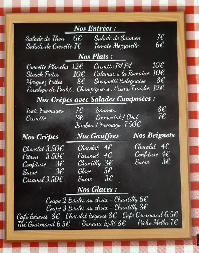La Pause Du Port - Menu Image 1
